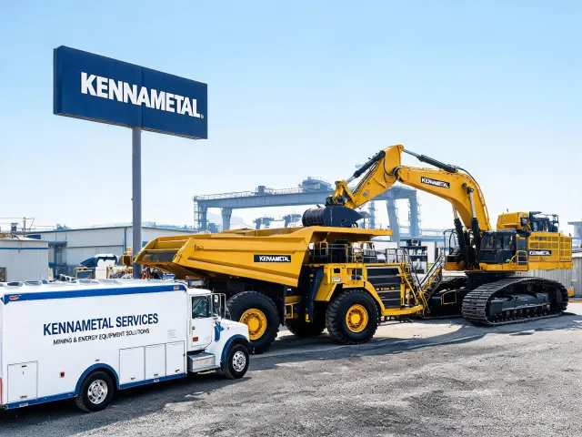 Kennametal Services field scene